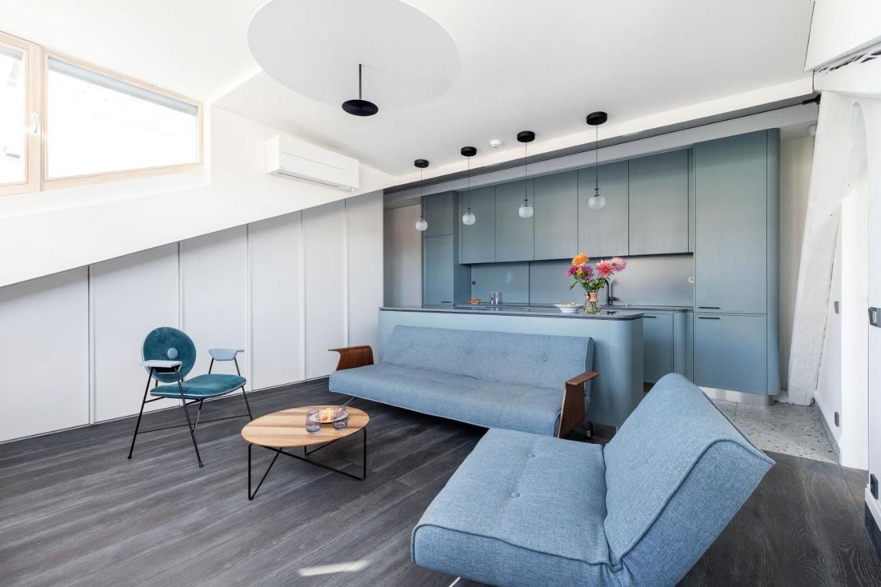 Апартаменты Telegrafas Lofts Centre of Kaunas by Houseys Каунас-20