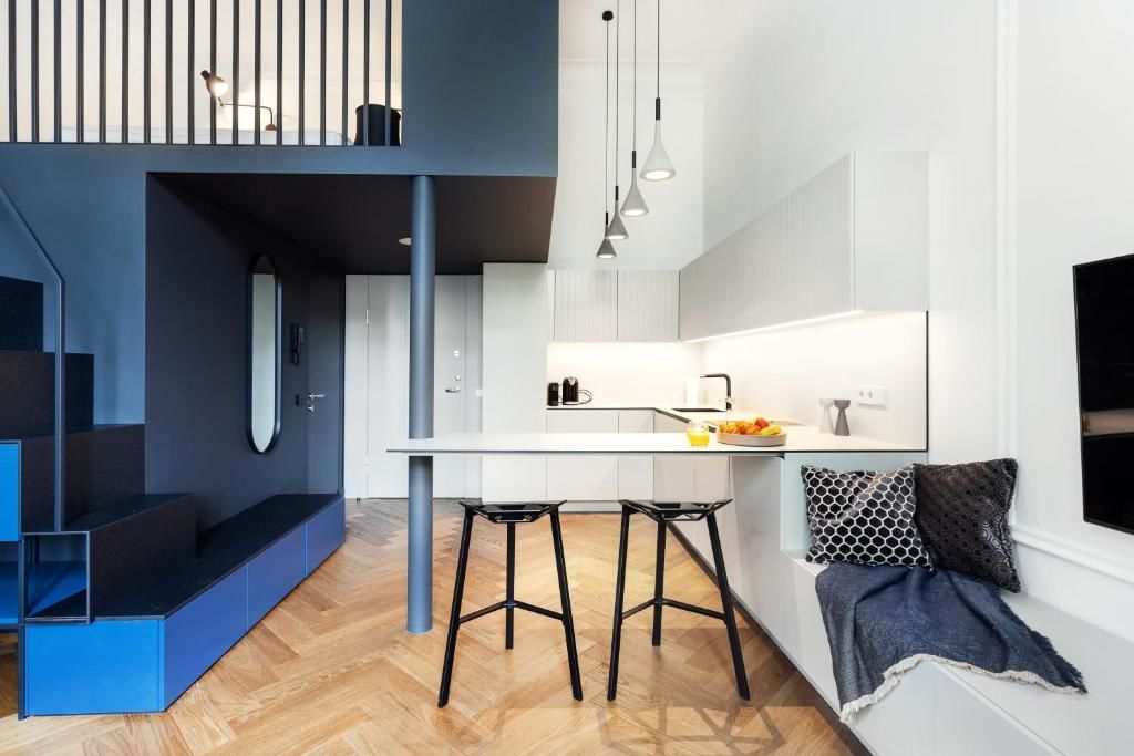Апартаменты Telegrafas Lofts Centre of Kaunas by Houseys Каунас-49