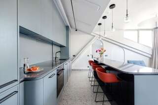 Апартаменты Telegrafas Lofts Centre of Kaunas by Houseys Каунас Улучшенные апартаменты-10