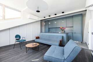 Апартаменты Telegrafas Lofts Centre of Kaunas by Houseys Каунас Улучшенные апартаменты-17