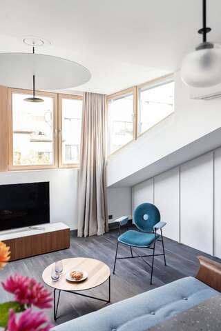 Апартаменты Telegrafas Lofts Centre of Kaunas by Houseys Каунас Улучшенные апартаменты-6