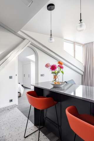 Апартаменты Telegrafas Lofts Centre of Kaunas by Houseys Каунас Улучшенные апартаменты-9